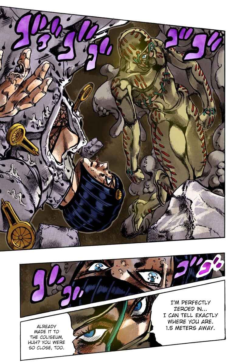 JoJo no Kimyou na Bouken: Part 5 - Ougon no Kaze Color-ban Chapter 127 - Page 16