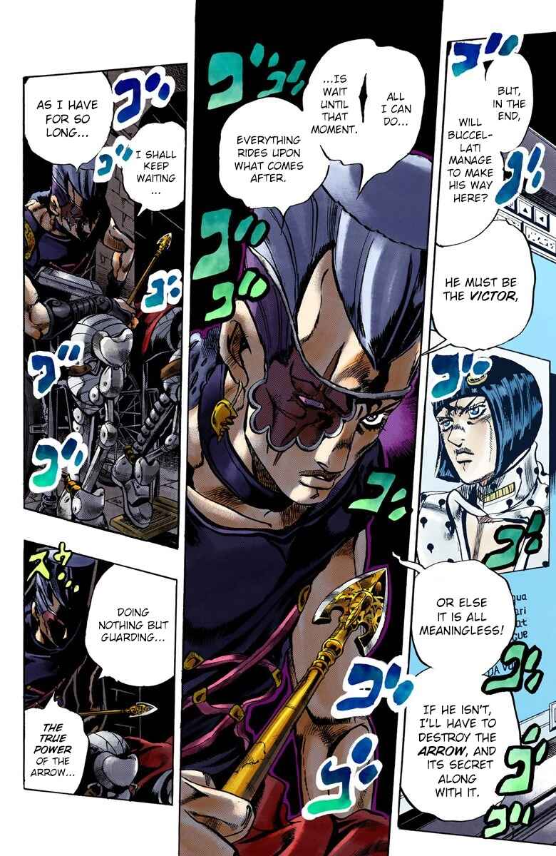 JoJo no Kimyou na Bouken: Part 5 - Ougon no Kaze Color-ban Chapter 127 - Page 3