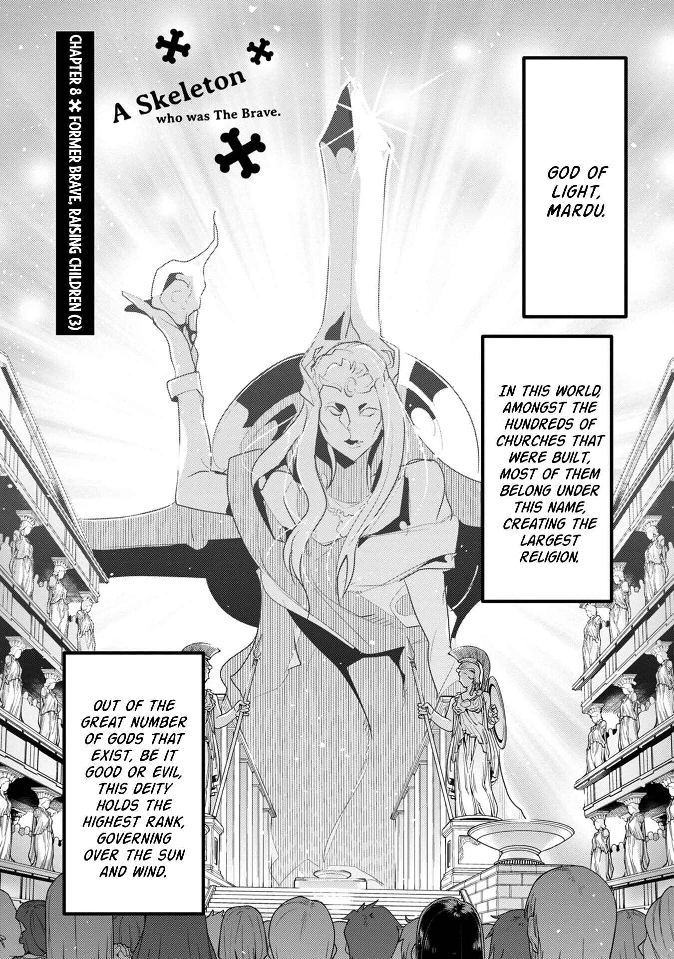 Mukashi Yuusha de Ima wa Hone Chapter 8 - Page 1