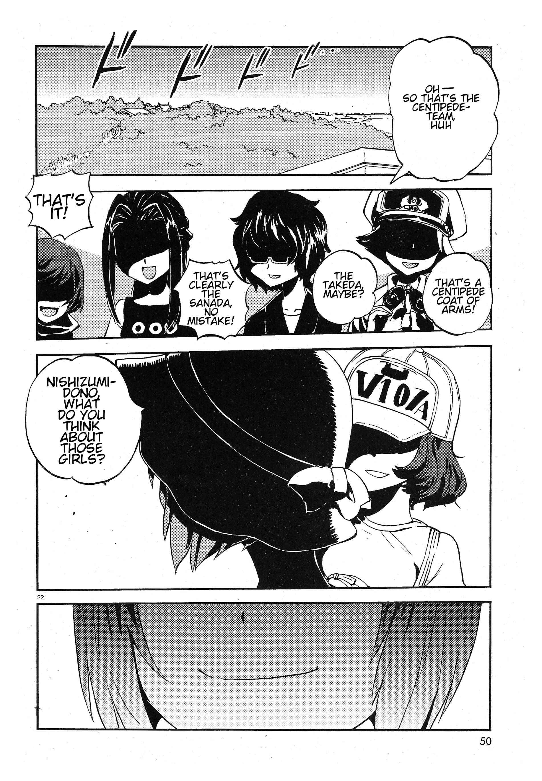 Girls und Panzer: Ribbon no Musha Chapter 10 - Page 21