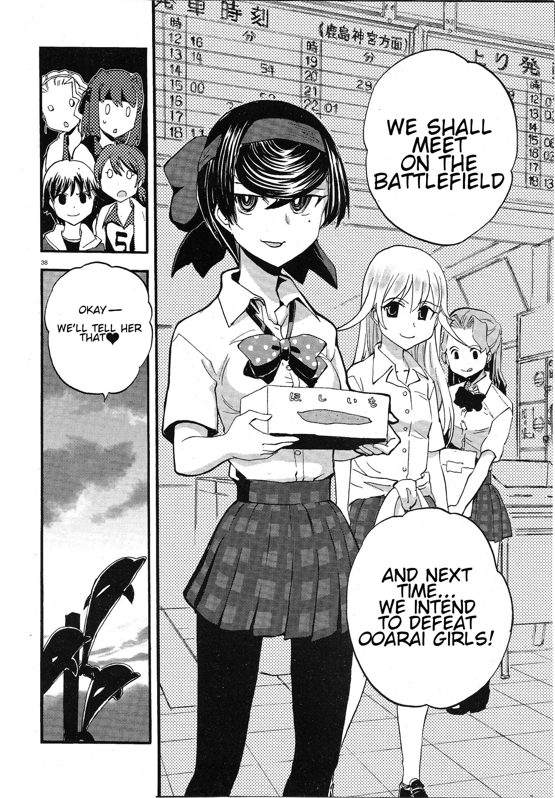 Girls und Panzer: Ribbon no Musha Chapter 10 - Page 35