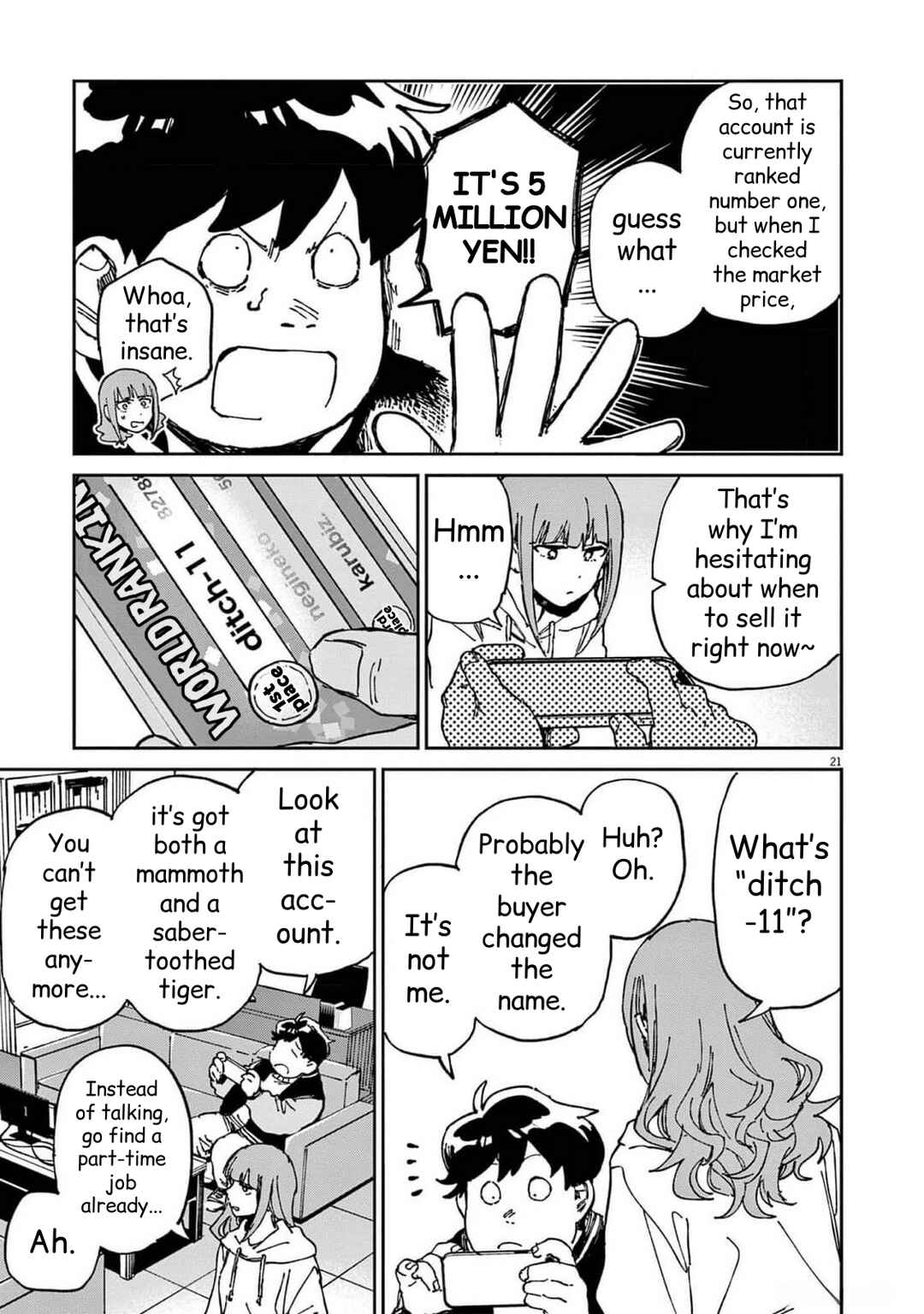 RoOT / Route of OddTaxi Chapter 27 - Page 21