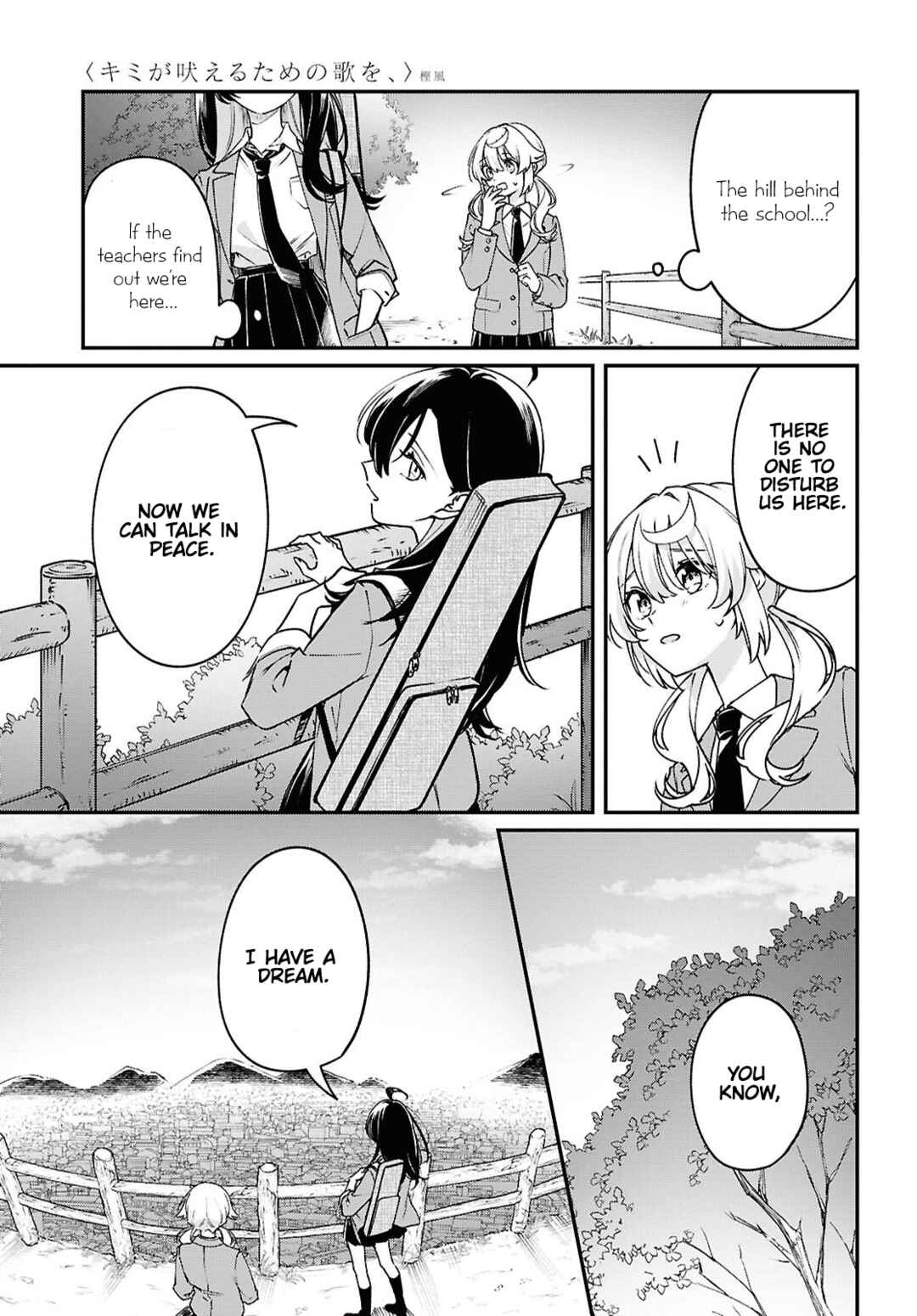 Kimi ga Hoeru Tame no Uta wo, Chapter 2 - Page 28