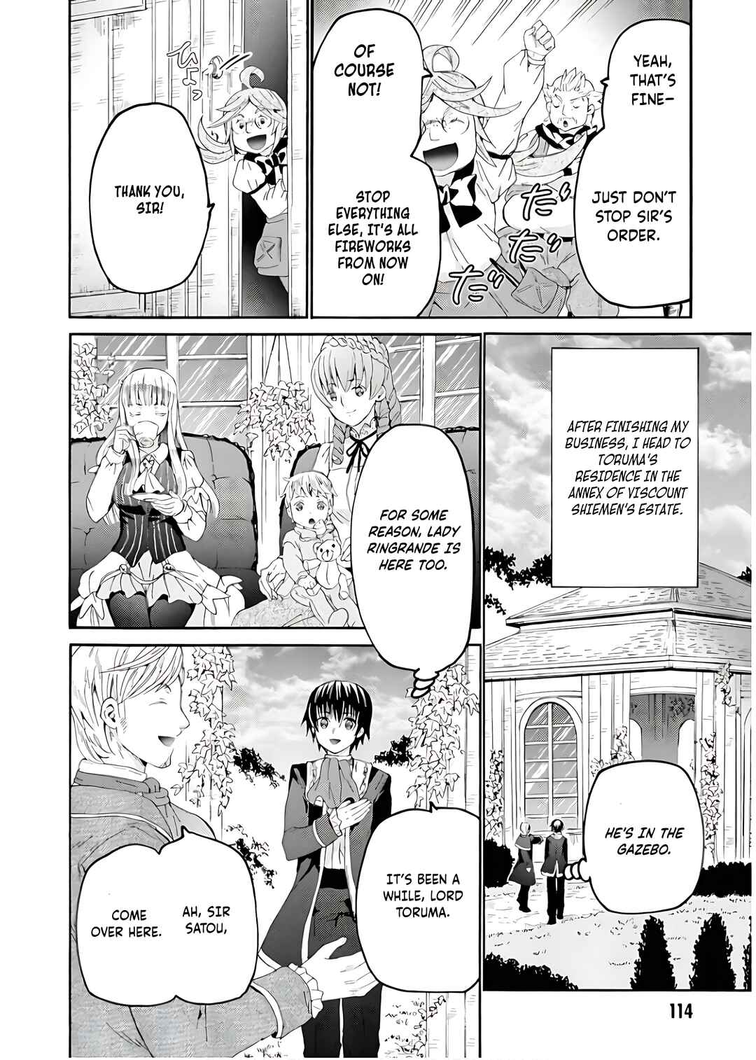 Death March kara Hajimaru Isekai Kyousoukyoku Chapter 111 - Page 9