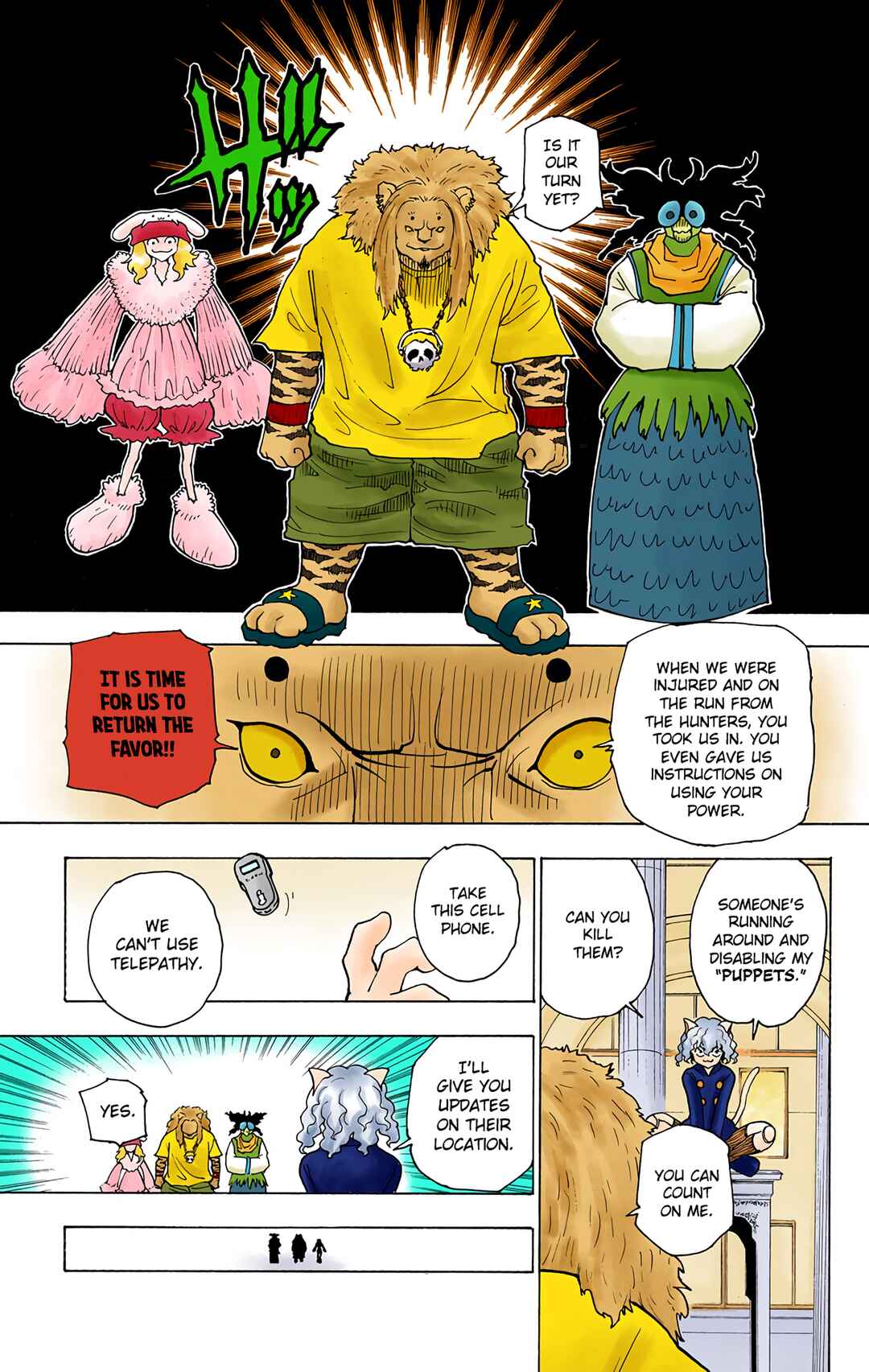 Hunter x Hunter (Official Colored) Chapter 234 - Page 3