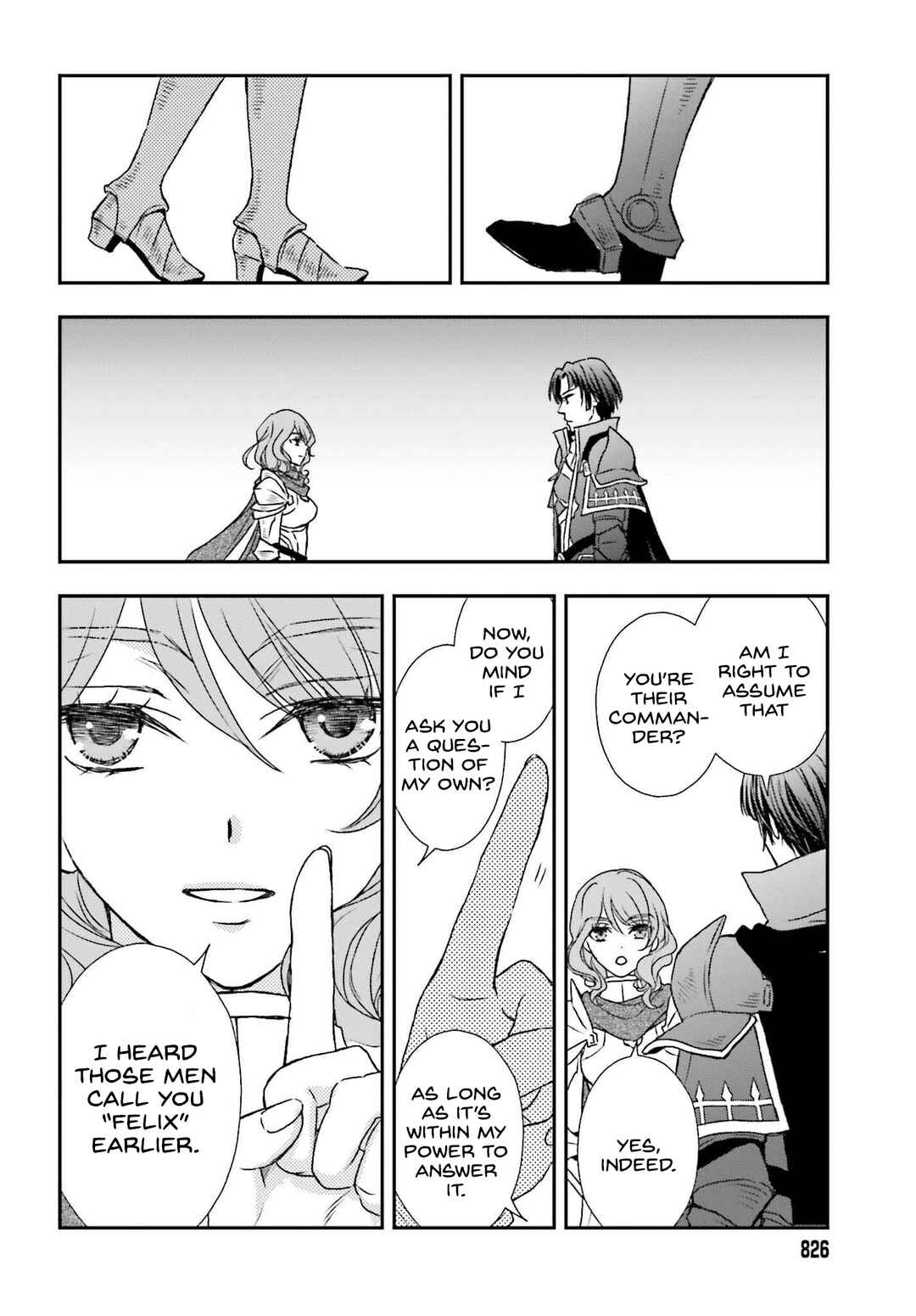 Shinigami ni Sodaterareta Shoujo wa Shikkoku no Tsurugi o Mune ni Idaku Chapter 44 - Page 12