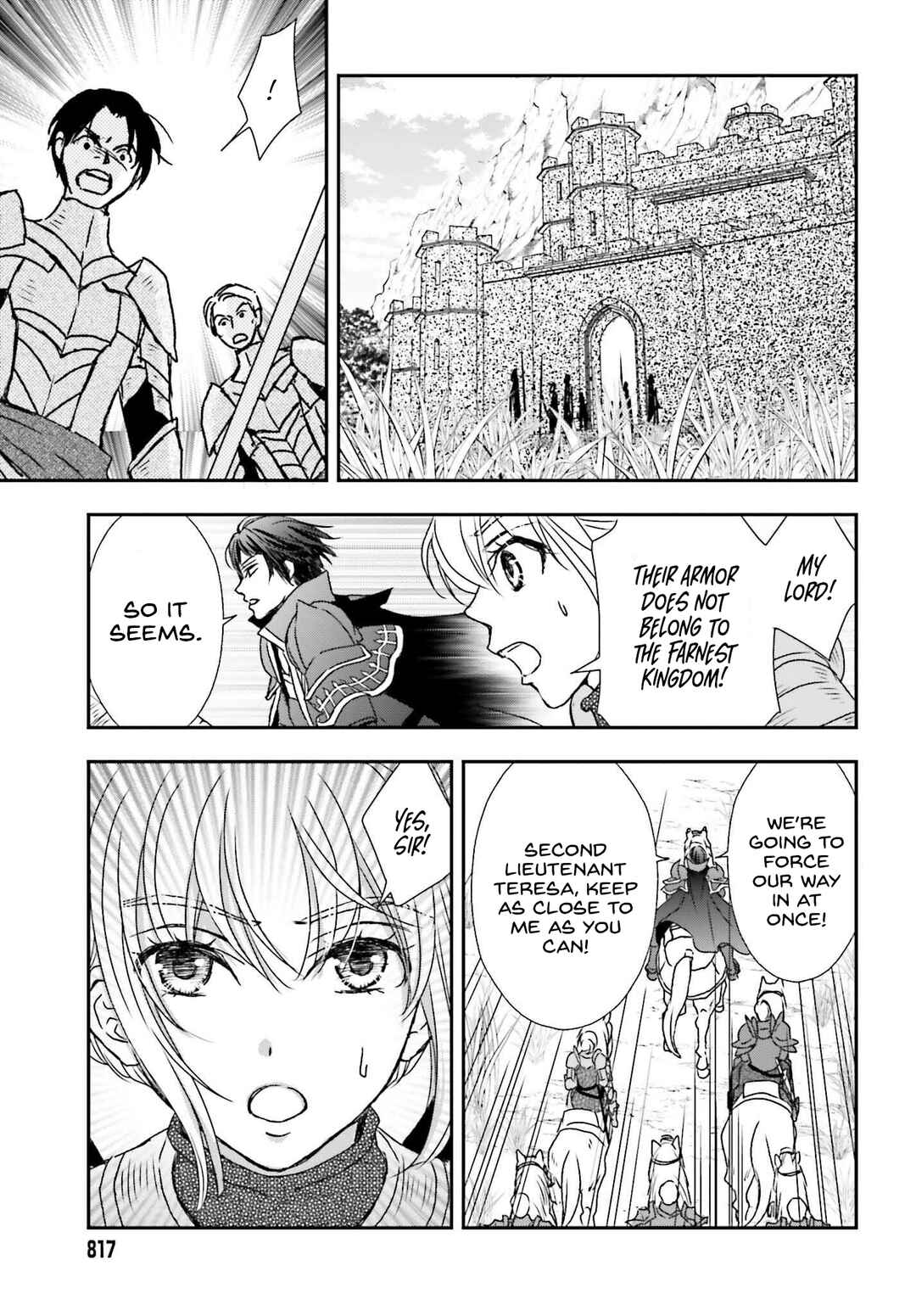 Shinigami ni Sodaterareta Shoujo wa Shikkoku no Tsurugi o Mune ni Idaku Chapter 44 - Page 3