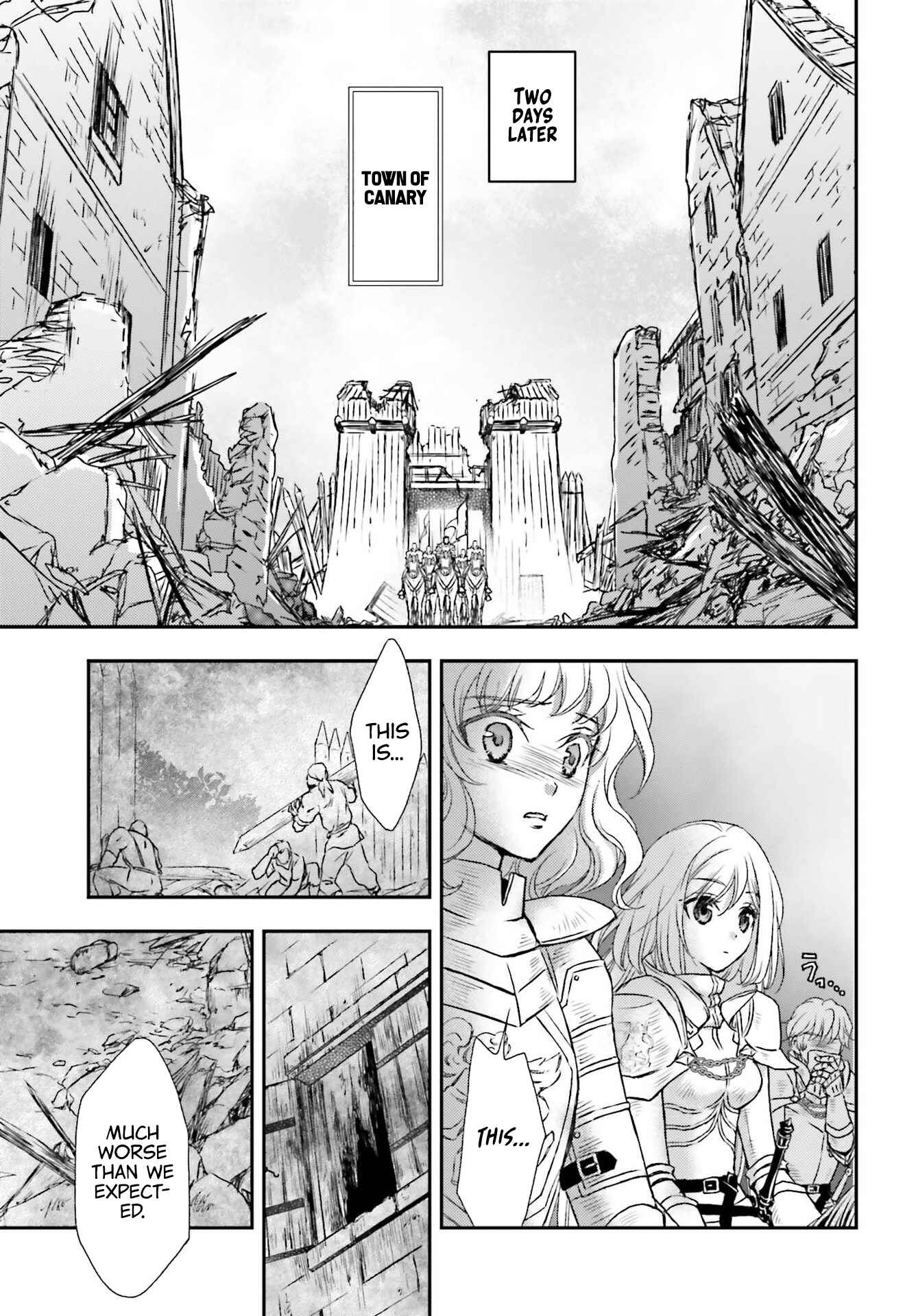 Shinigami ni Sodaterareta Shoujo wa Shikkoku no Tsurugi o Mune ni Idaku Chapter 21 - Page 12