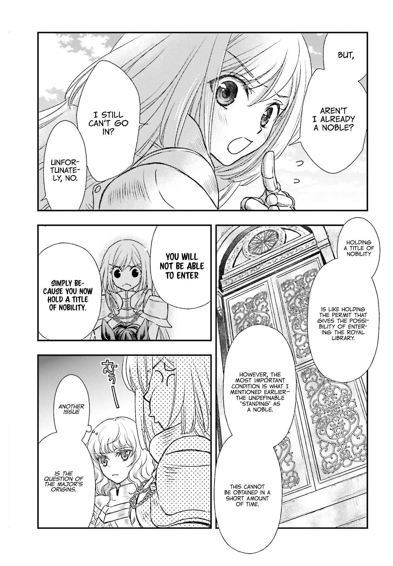Shinigami ni Sodaterareta Shoujo wa Shikkoku no Tsurugi o Mune ni Idaku Chapter 21 - Page 6