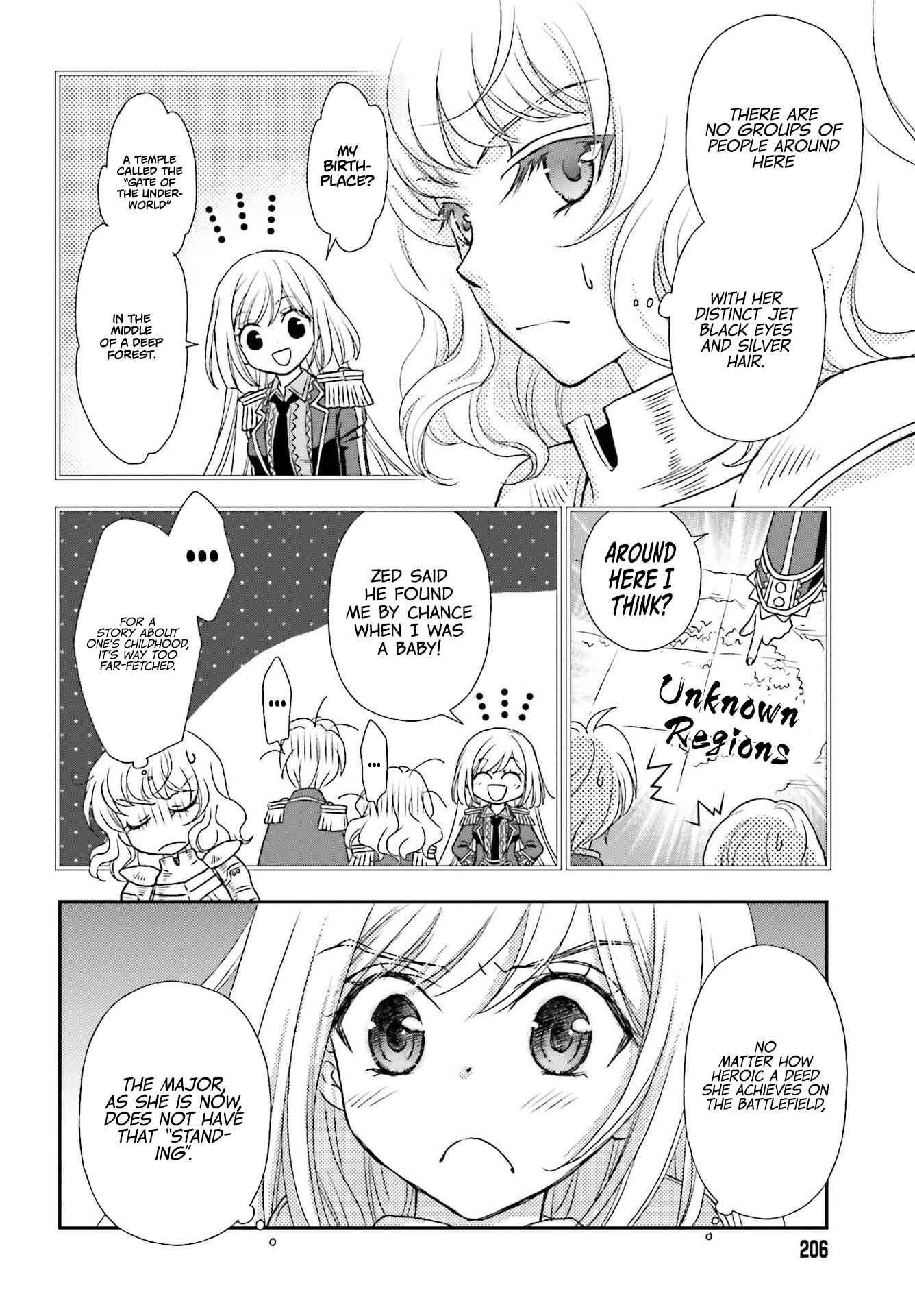 Shinigami ni Sodaterareta Shoujo wa Shikkoku no Tsurugi o Mune ni Idaku Chapter 21 - Page 7