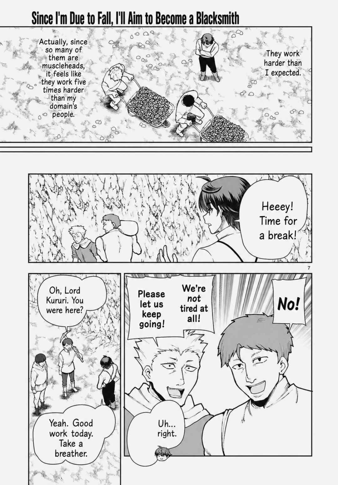 Botsuraku Yotei Nanode, Kajishokunin o Mezasu Chapter 108 - Page 7