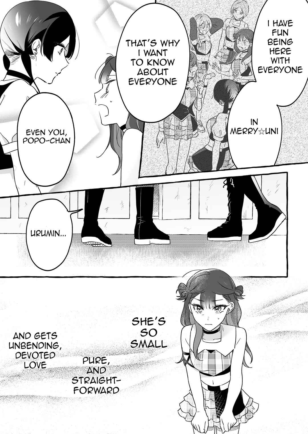Damedol to Sekai ni 1-nin dake no Fan Chapter 20 - Page 10