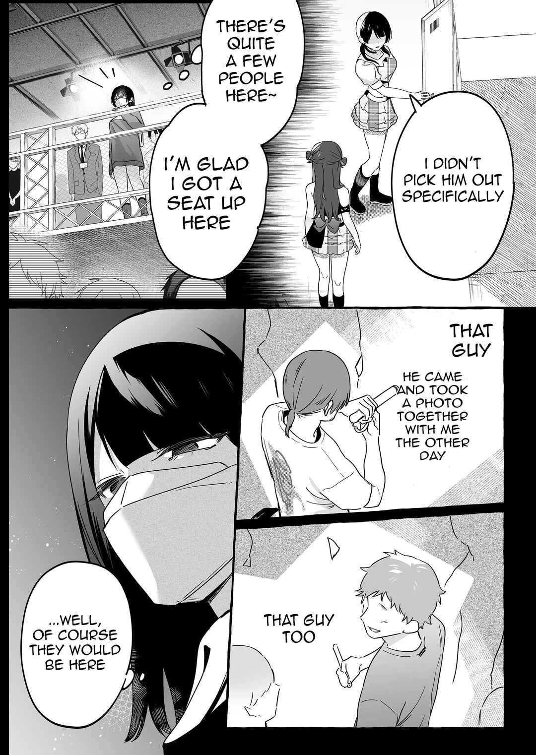 Damedol to Sekai ni 1-nin dake no Fan Chapter 20 - Page 4