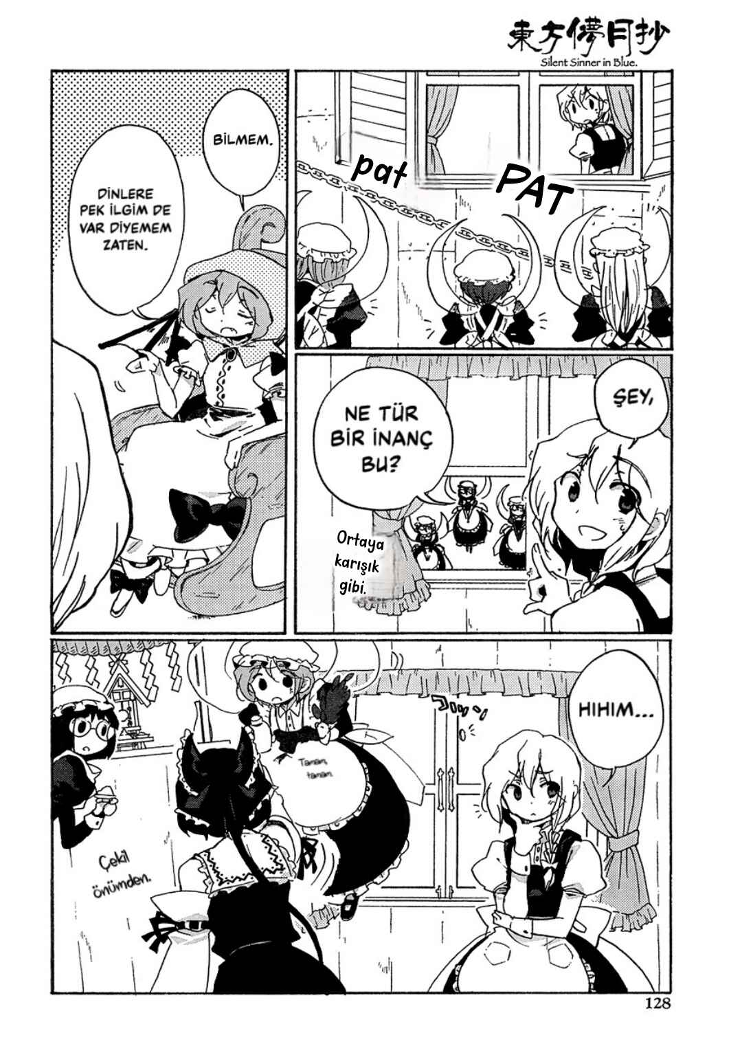 Touhou Bougetsushou ~ Silent Sinner in Blue. Chapter 10 - Page 14