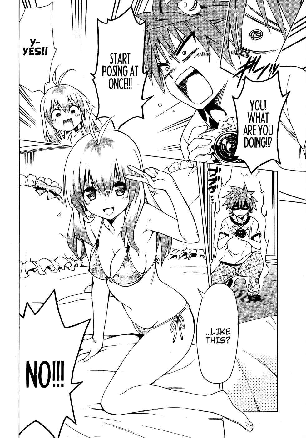 To Love Ru Darkness Chapter 38.5 - Page 14