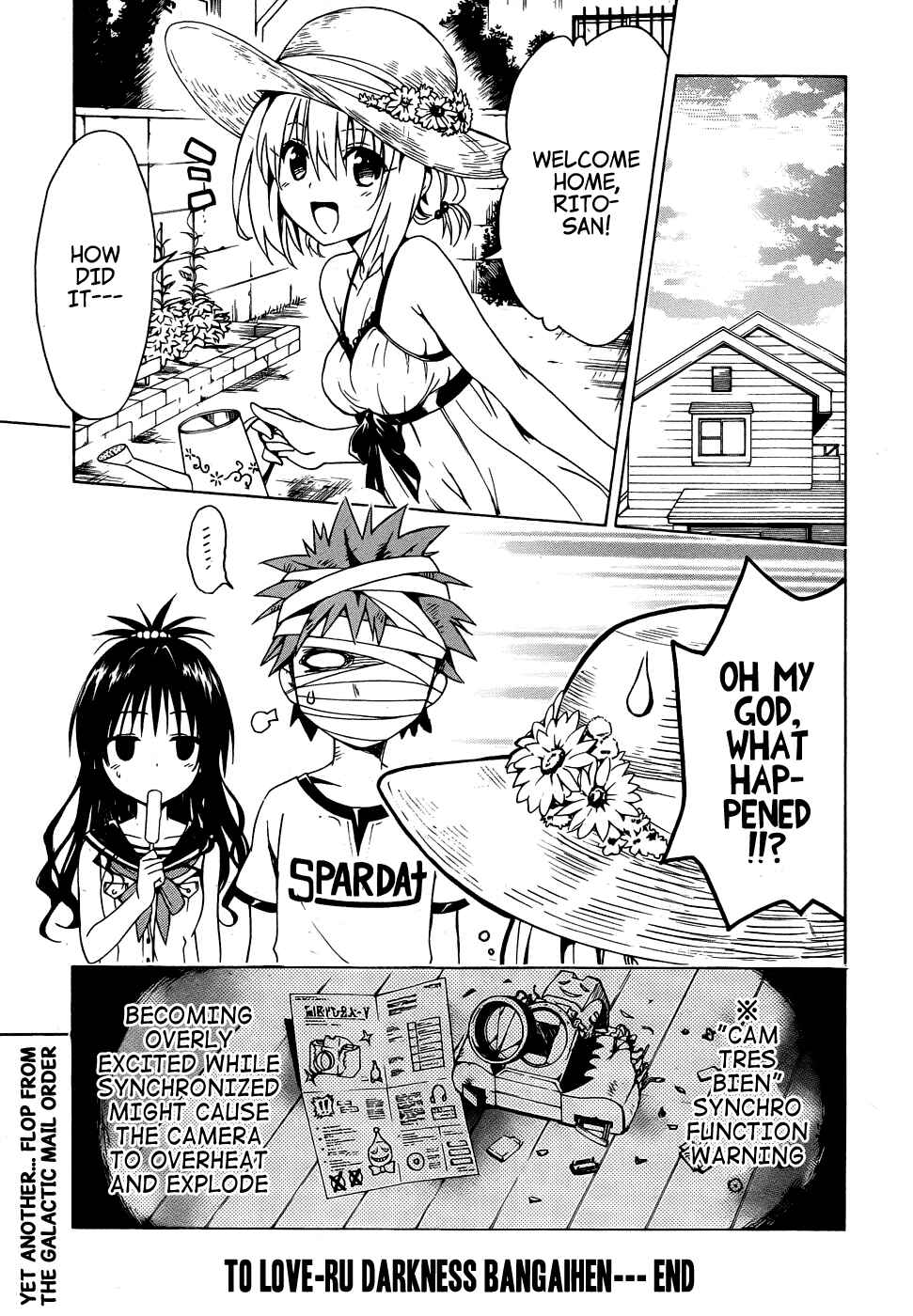 To Love Ru Darkness Chapter 38.5 - Page 21