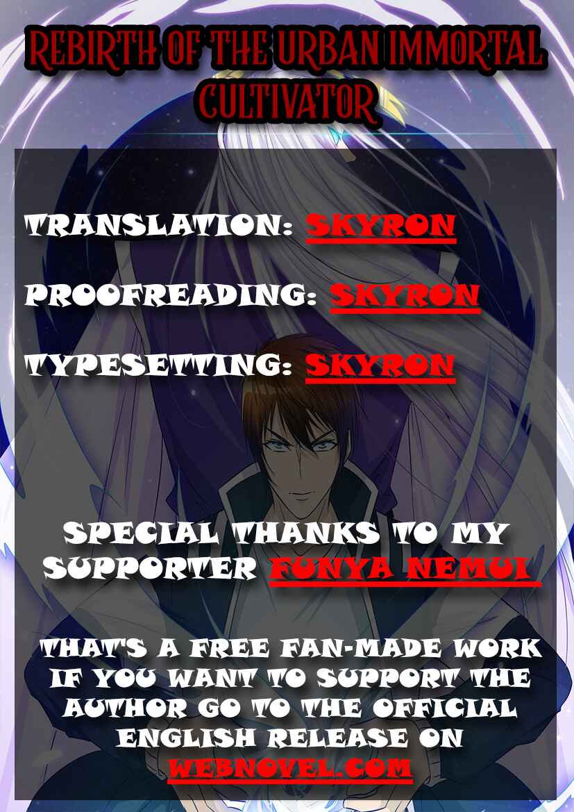 Rebirth of the Urban Immortal Cultivator Chapter 215 - Page 1