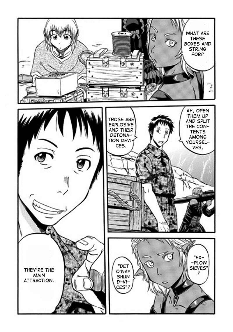 GATE - Jieitai Kanochi nite, Kaku Tatakaeri Chapter 42 - Page 25