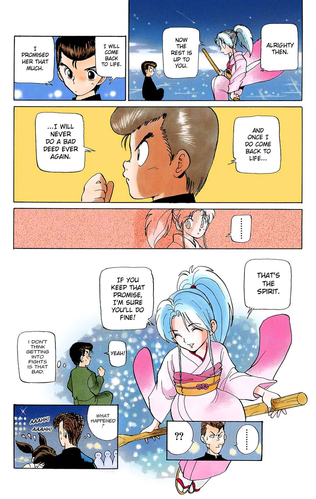 YuYu Hakusho (Official Colored) Chapter 3 - Page 19