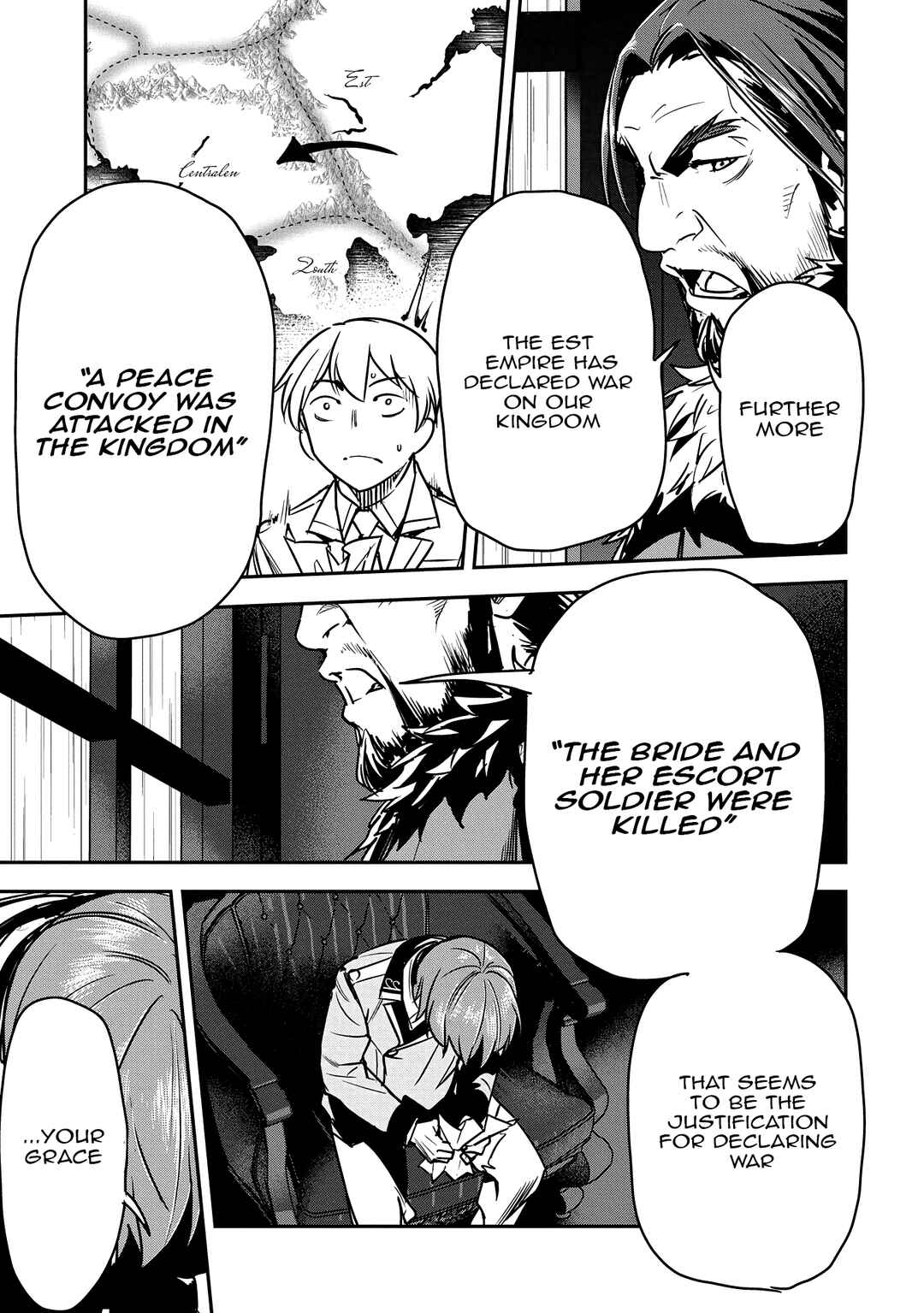 Chounin A wa Akuyaku Reijou o Doushitemo Sukuitai: Dobu to Sora to Koori no Himegimi Chapter 33 - Page 14