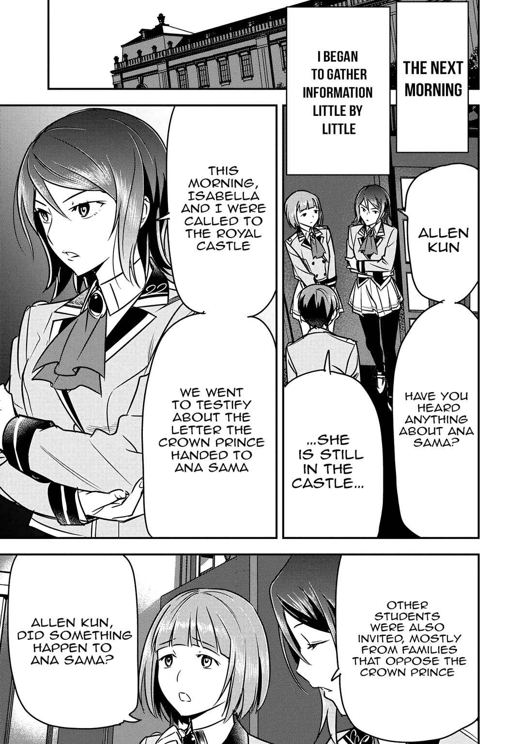 Chounin A wa Akuyaku Reijou o Doushitemo Sukuitai: Dobu to Sora to Koori no Himegimi Chapter 33 - Page 20
