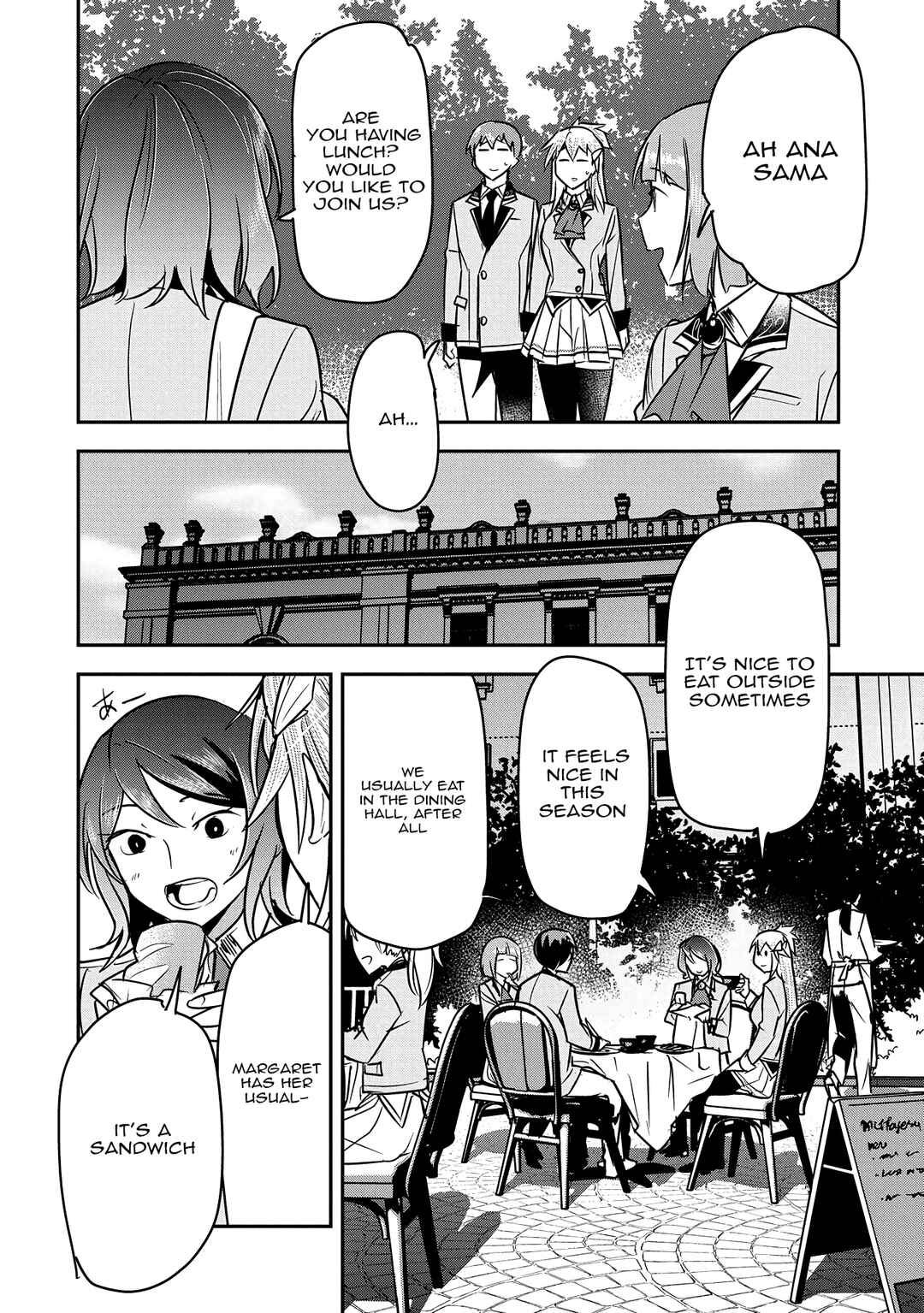 Chounin A wa Akuyaku Reijou o Doushitemo Sukuitai: Dobu to Sora to Koori no Himegimi Chapter 33 - Page 3