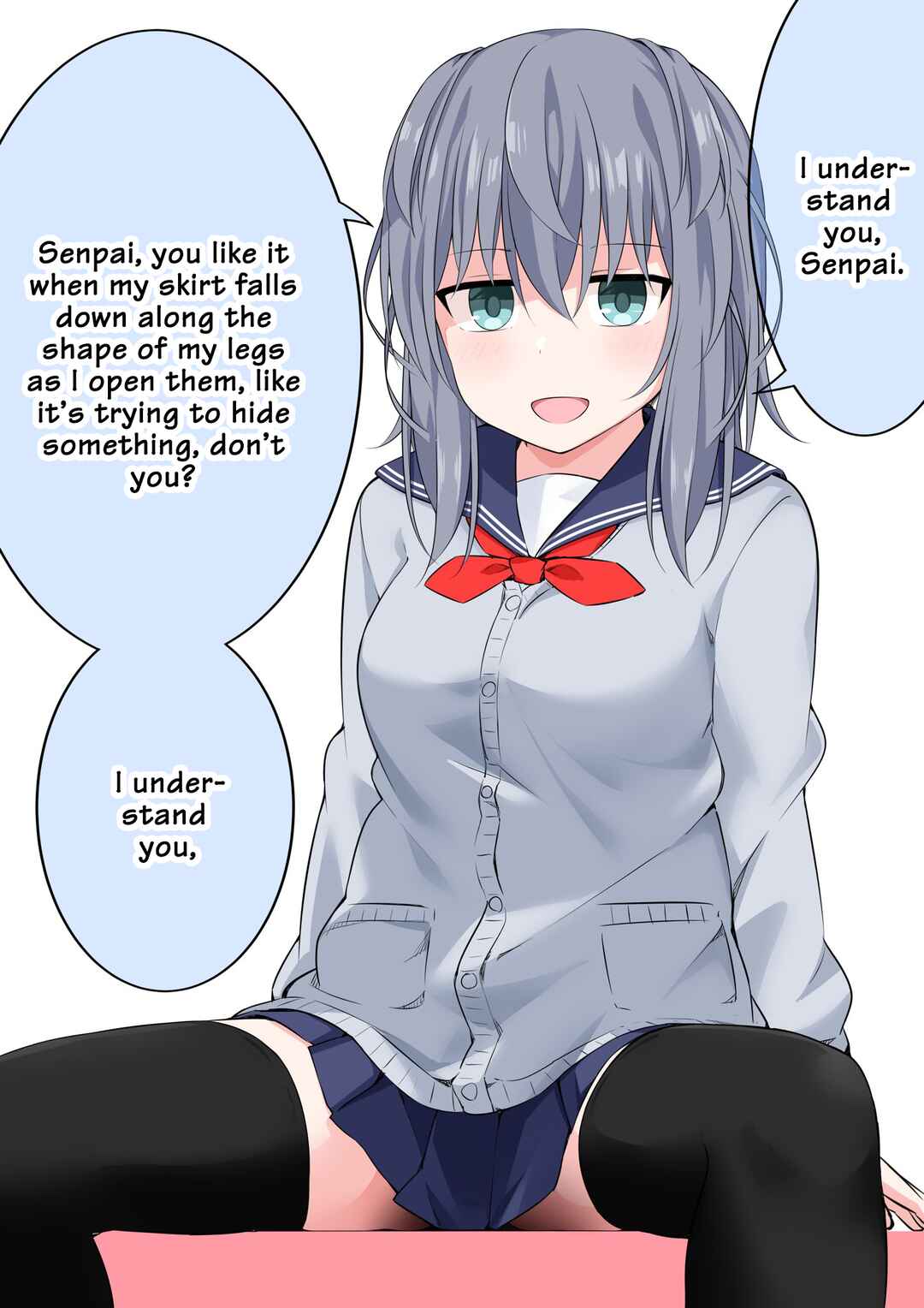 Kouhai-chan Who Understands You Chapter 34 - Page 1