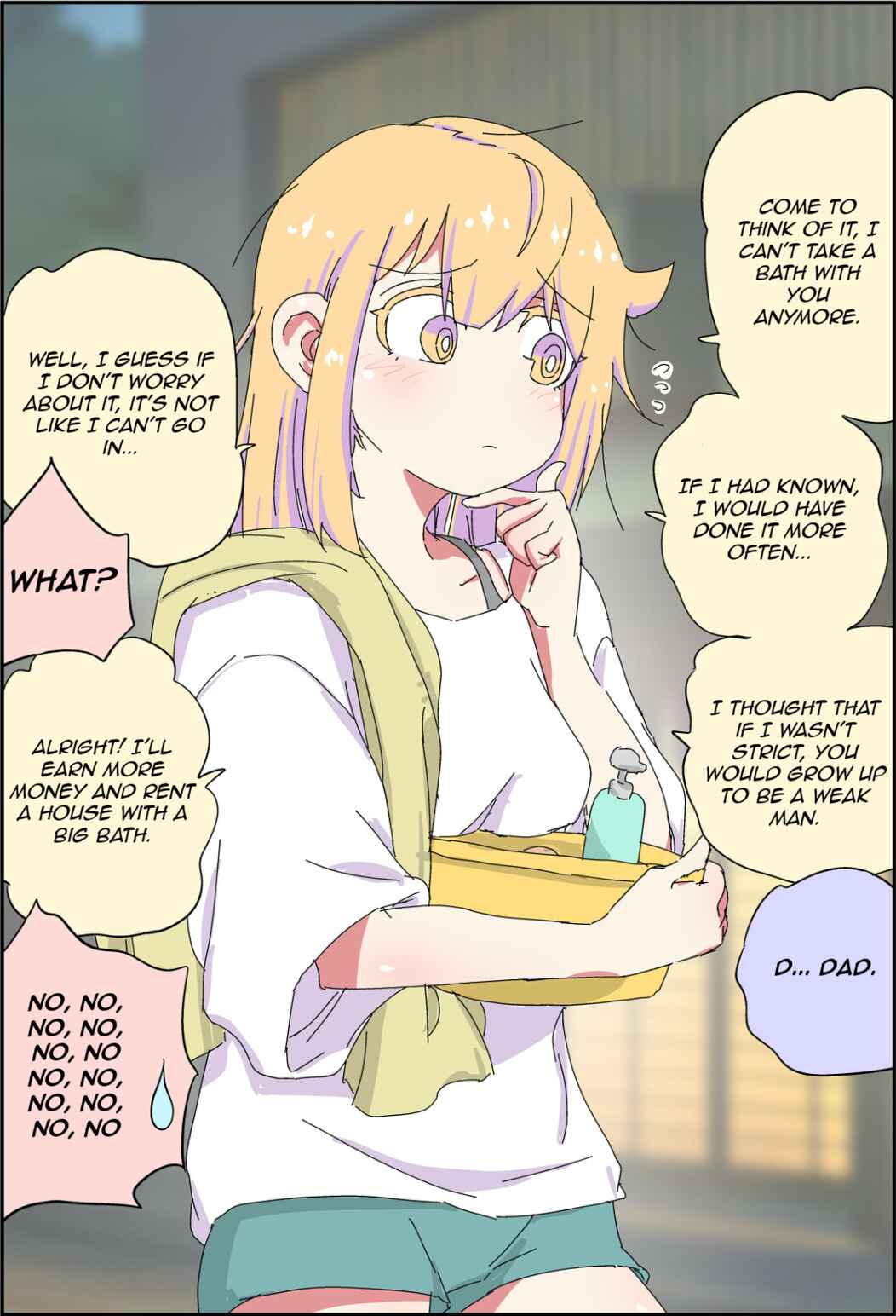 Chichioya ga Bishoujo ni Natteshimatte Iroiro Tsurai Chapter 13 - Page 2