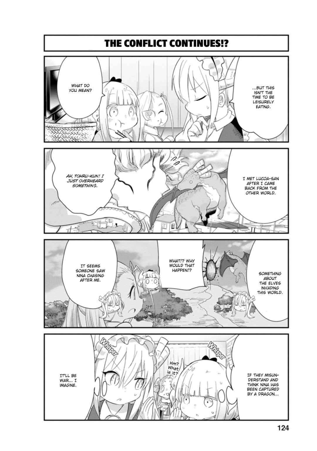 Kobayashi-san Chi no Maid Dragon - Kanna no Nichijou Chapter 90 - Page 2