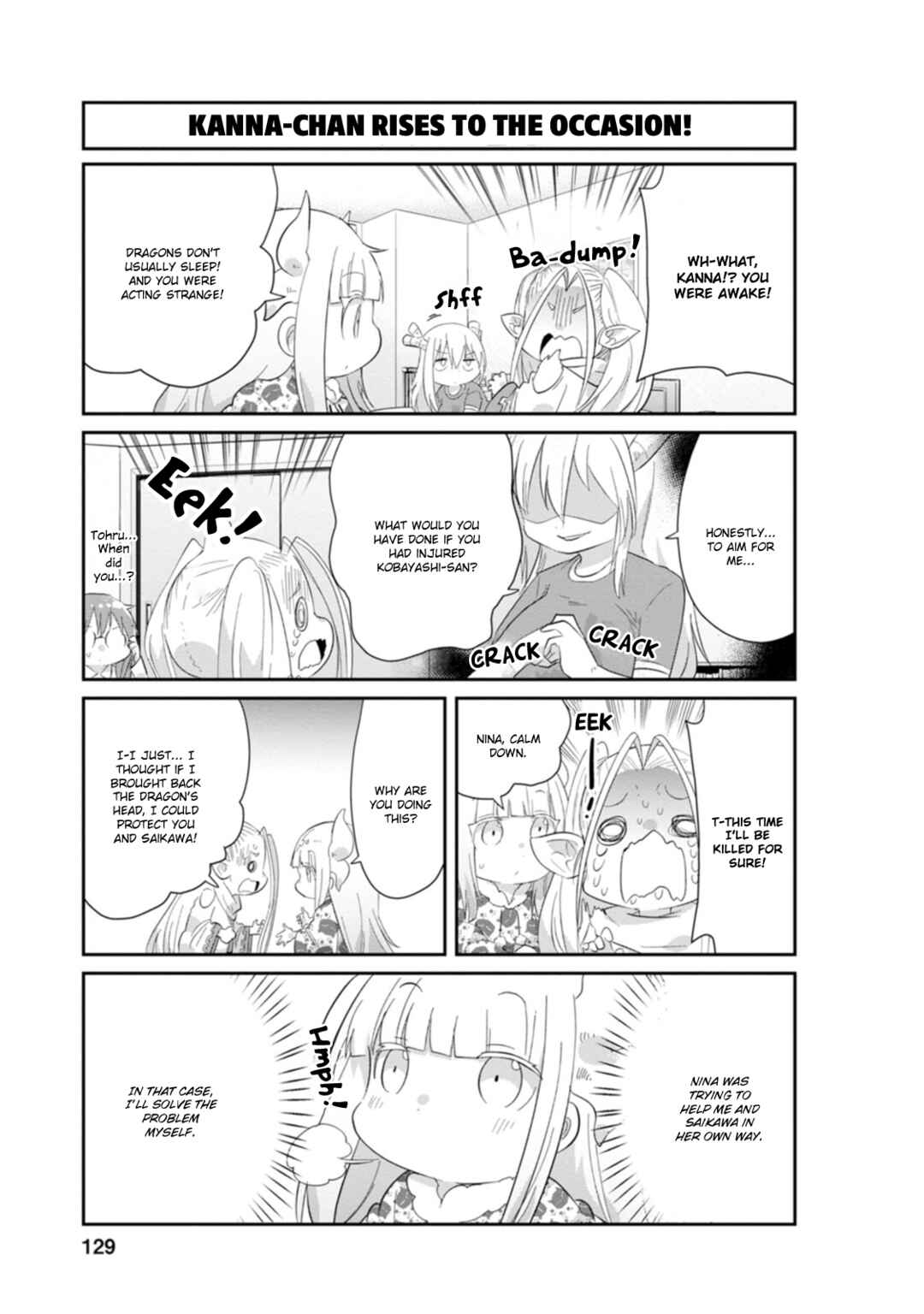 Kobayashi-san Chi no Maid Dragon - Kanna no Nichijou Chapter 90 - Page 7