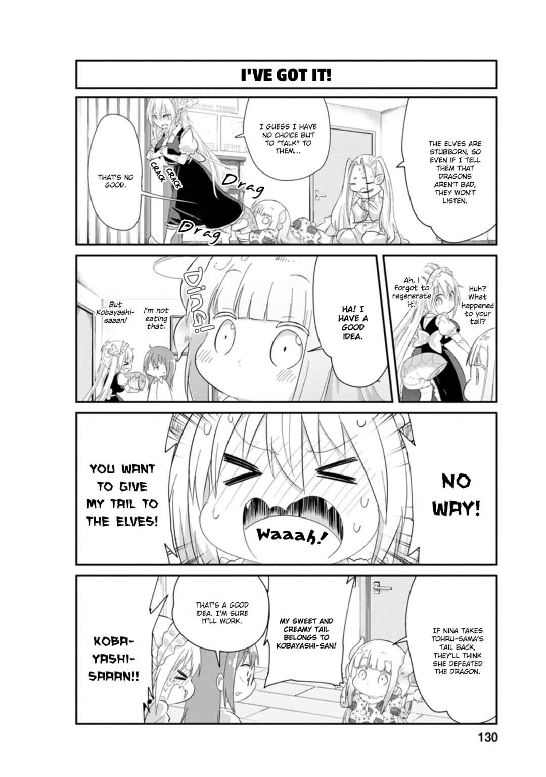 Kobayashi-san Chi no Maid Dragon - Kanna no Nichijou Chapter 90 - Page 8