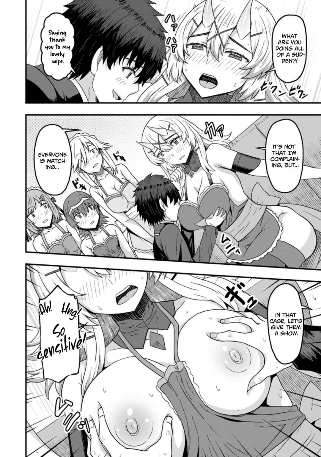 Isekai Saikyou no Yome desu ga, Yoru no Tatakai wa Ore no Hou ga Tsuyoi You desu - Chiryaku wo Ikashite Nariagaru Harem Senki Chapter 12 - Page 18