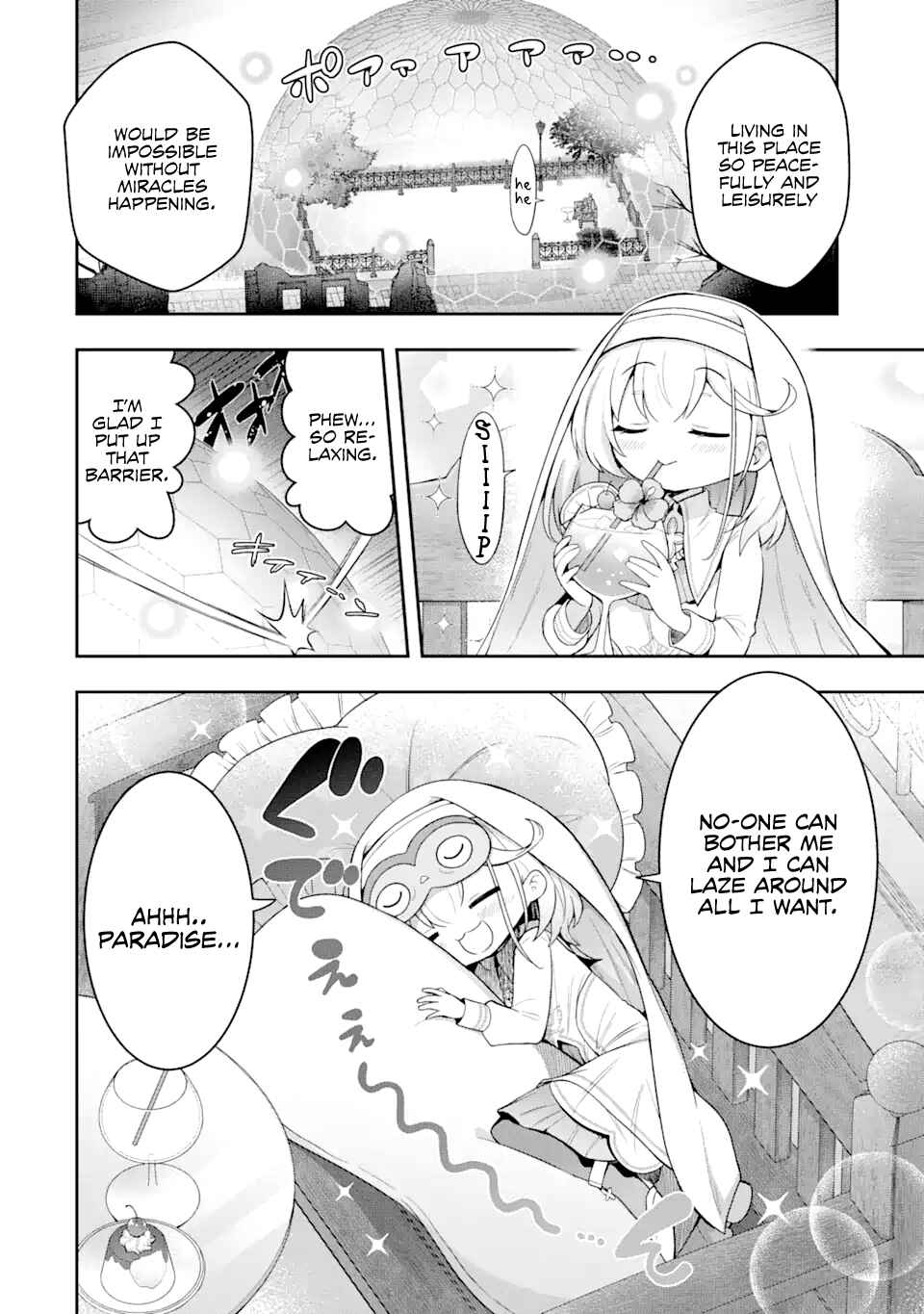 Hai Kouen no Homeless Seijo Chapter 2.1 - Page 2