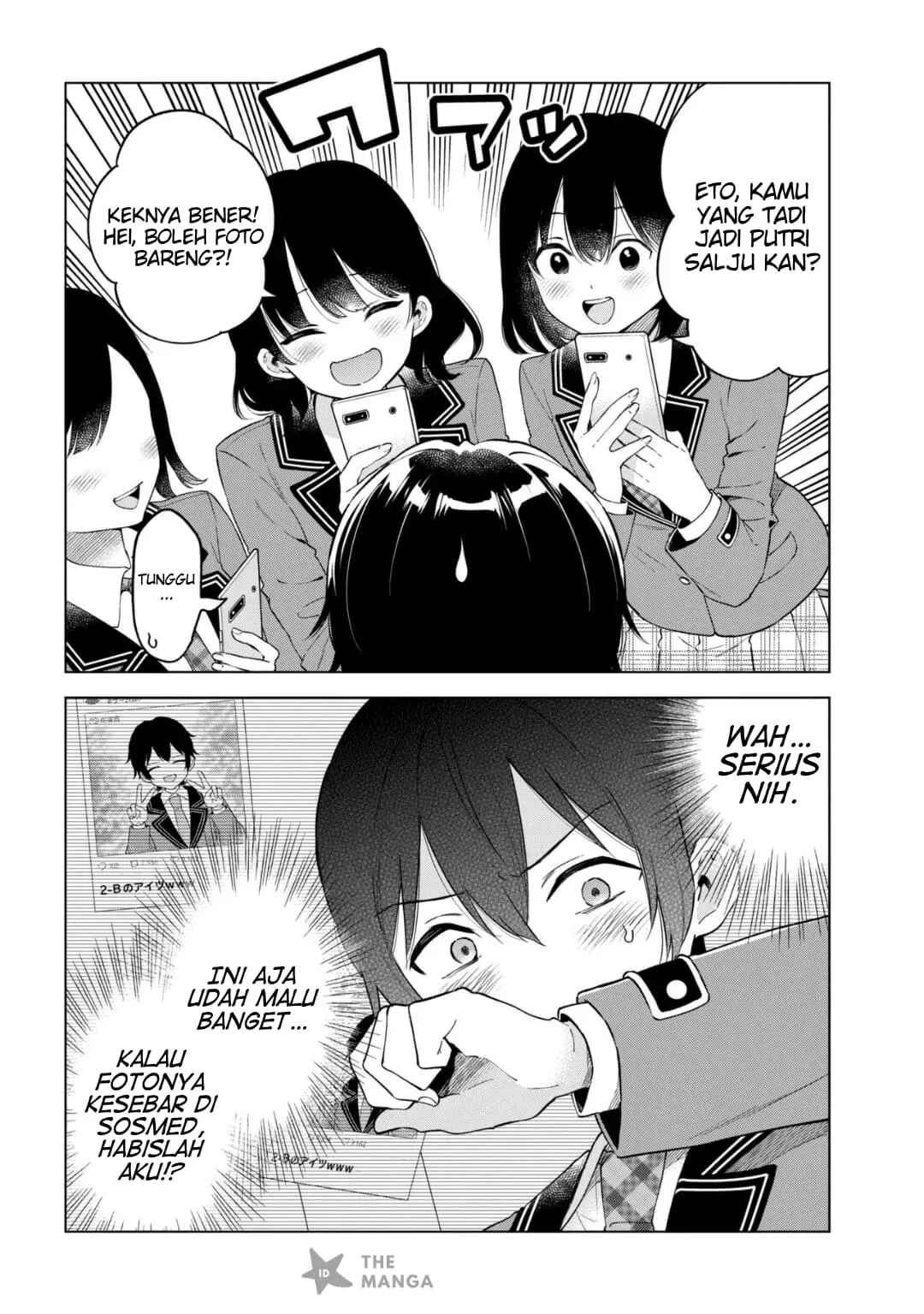 Inkya no Ore ga Sekigae de S-kyuu Bishoujo ni Kakomaretara Himitsu no Kankei ga Hajimatta. Chapter 12 - Page 19