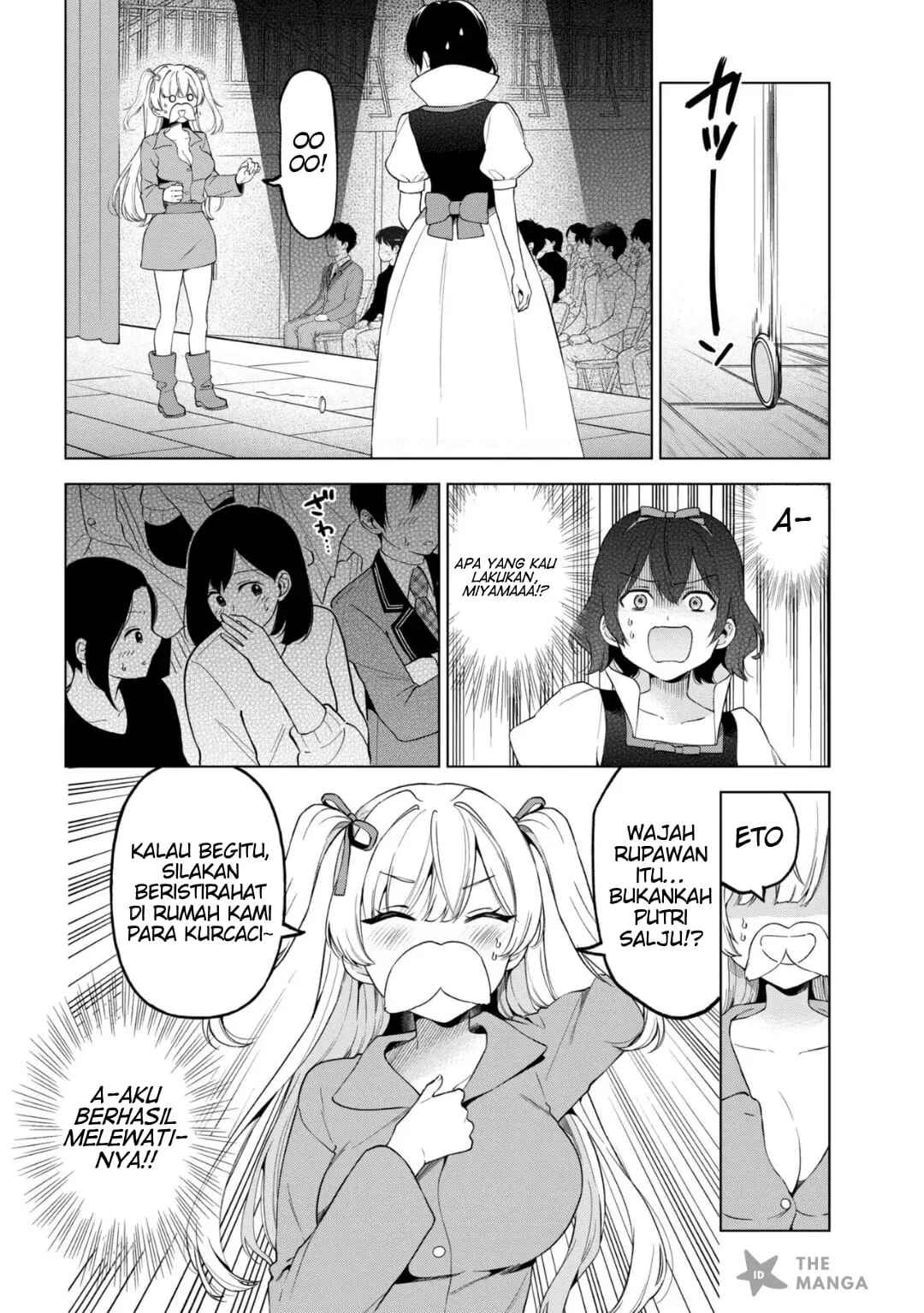 Inkya no Ore ga Sekigae de S-kyuu Bishoujo ni Kakomaretara Himitsu no Kankei ga Hajimatta. Chapter 12 - Page 33