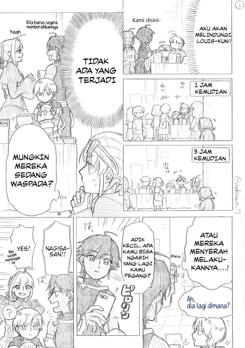 Josou Cosplayer ni Otouto ga Dekiru Manga Chapter 10.1 - Page 3