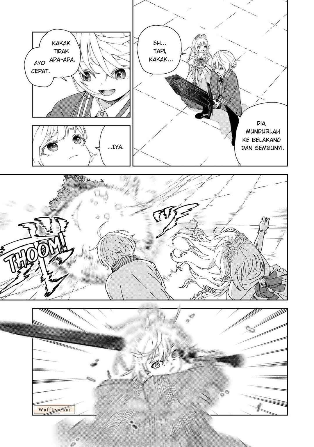 Game Kaishi Mae ni Shini Mob Akuyaku Ouji ni Tensei shita Ore Chapter 1 - Page 43