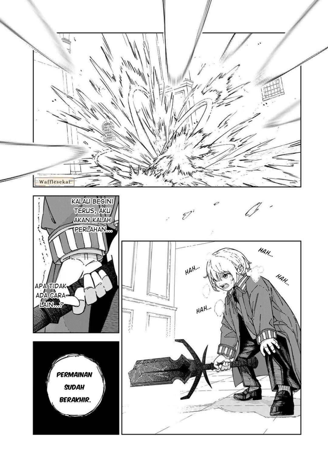 Game Kaishi Mae ni Shini Mob Akuyaku Ouji ni Tensei shita Ore Chapter 1 - Page 47