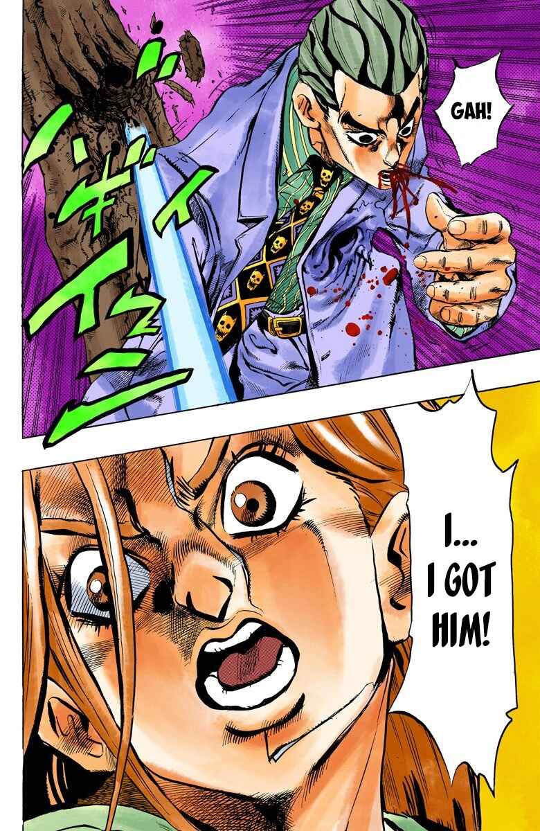 JoJo no Kimyou na Bouken: Part 4 - Diamond wa Kudakenai Color-ban Chapter 160 - Page 13
