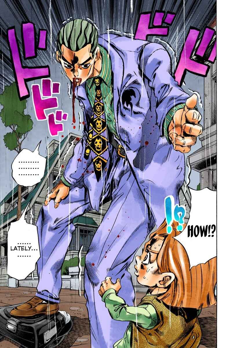 JoJo no Kimyou na Bouken: Part 4 - Diamond wa Kudakenai Color-ban Chapter 160 - Page 18