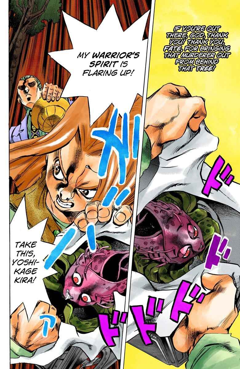 JoJo no Kimyou na Bouken: Part 4 - Diamond wa Kudakenai Color-ban Chapter 160 - Page 9