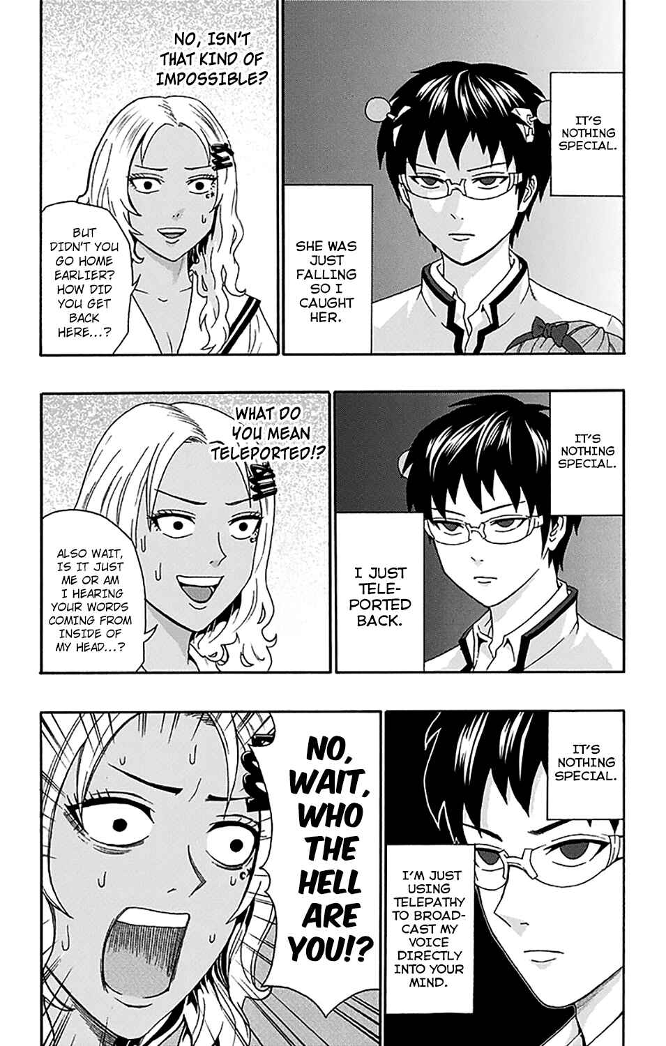 The Disastrous Life of Saiki K. Chapter 168 - Page 6