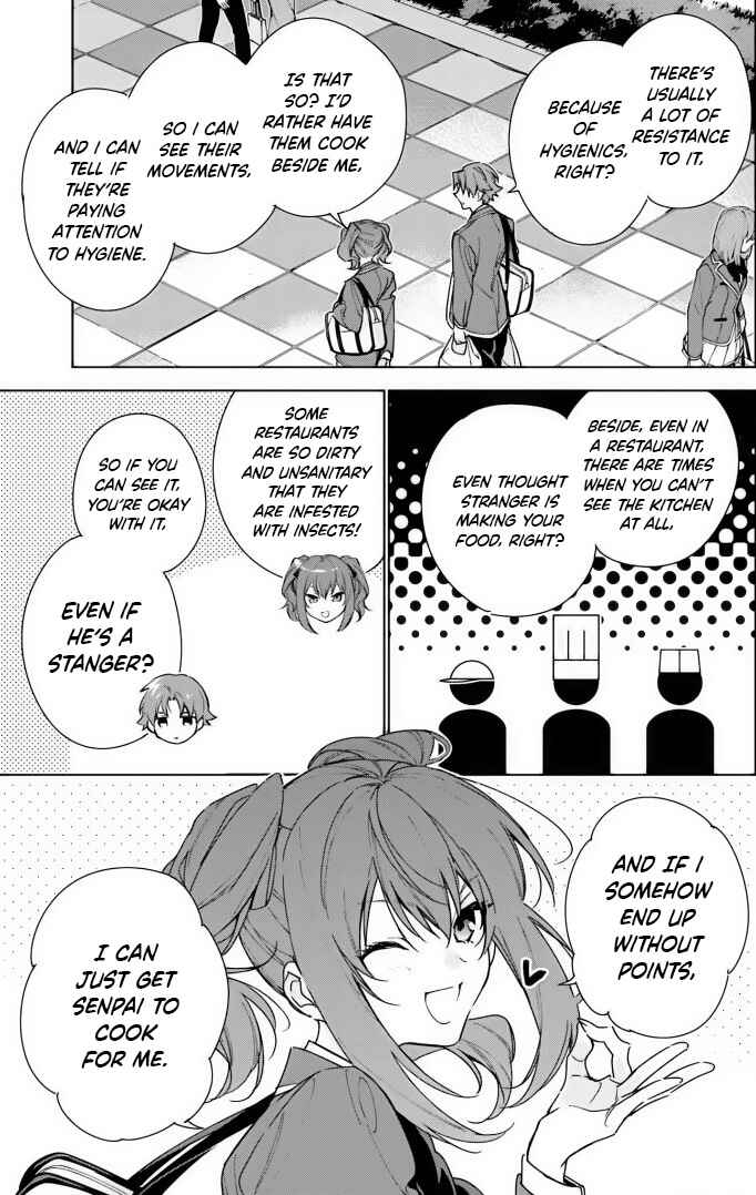 Youkoso Jitsuryoku Shijou Shugi no Kyoushitsu e: 2-nensei-hen Chapter 7 - Page 14