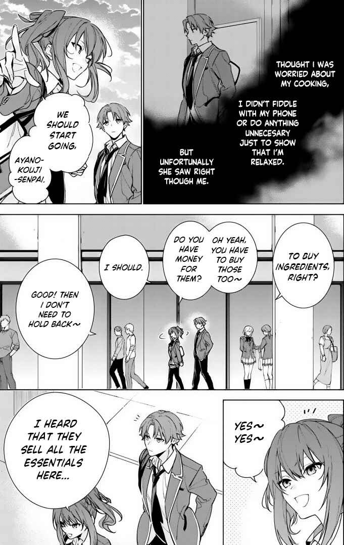 Youkoso Jitsuryoku Shijou Shugi no Kyoushitsu e: 2-nensei-hen Chapter 7 - Page 6