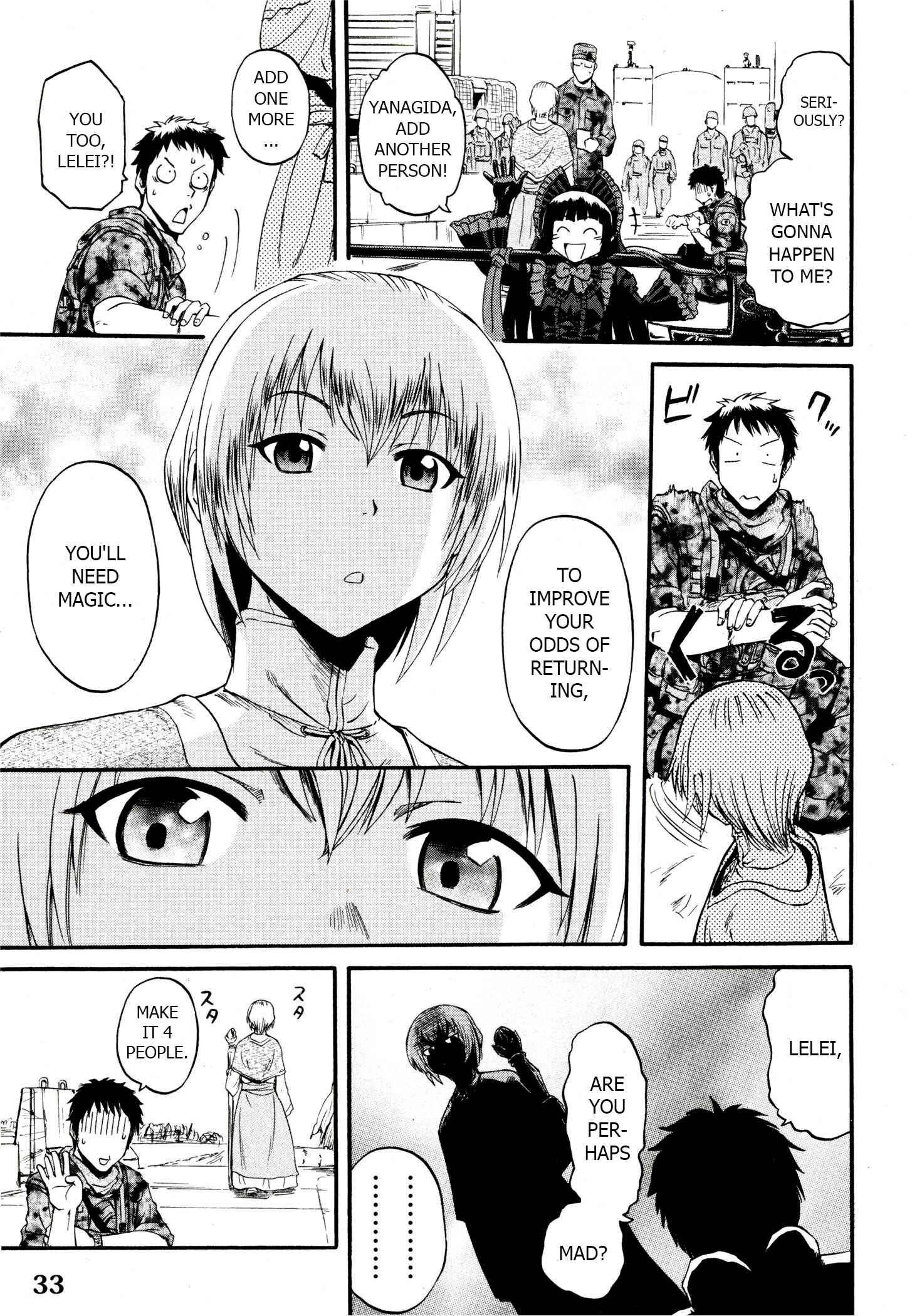 GATE - Jieitai Kanochi nite, Kaku Tatakaeri Chapter 38 - Page 38