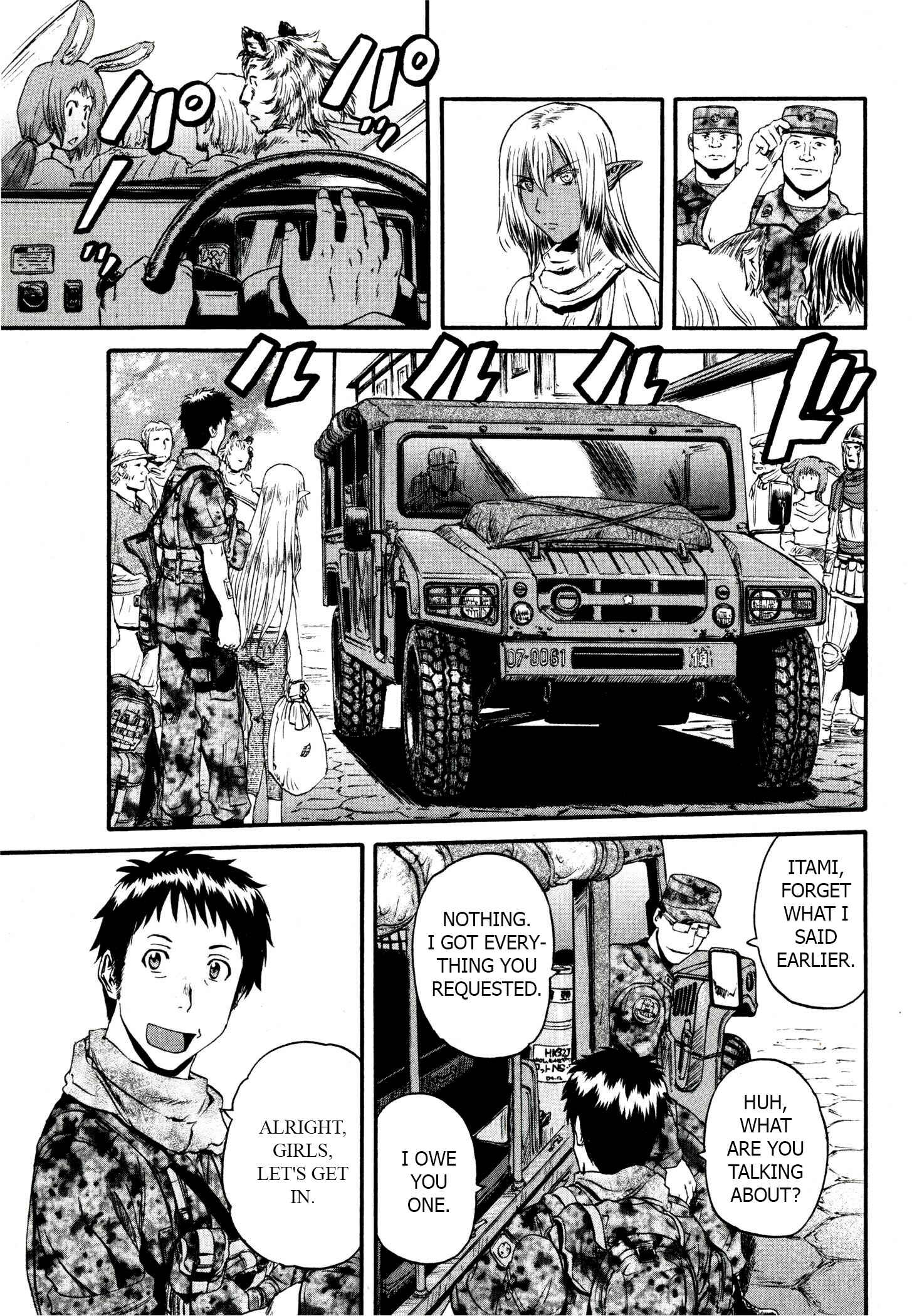 GATE - Jieitai Kanochi nite, Kaku Tatakaeri Chapter 38 - Page 44