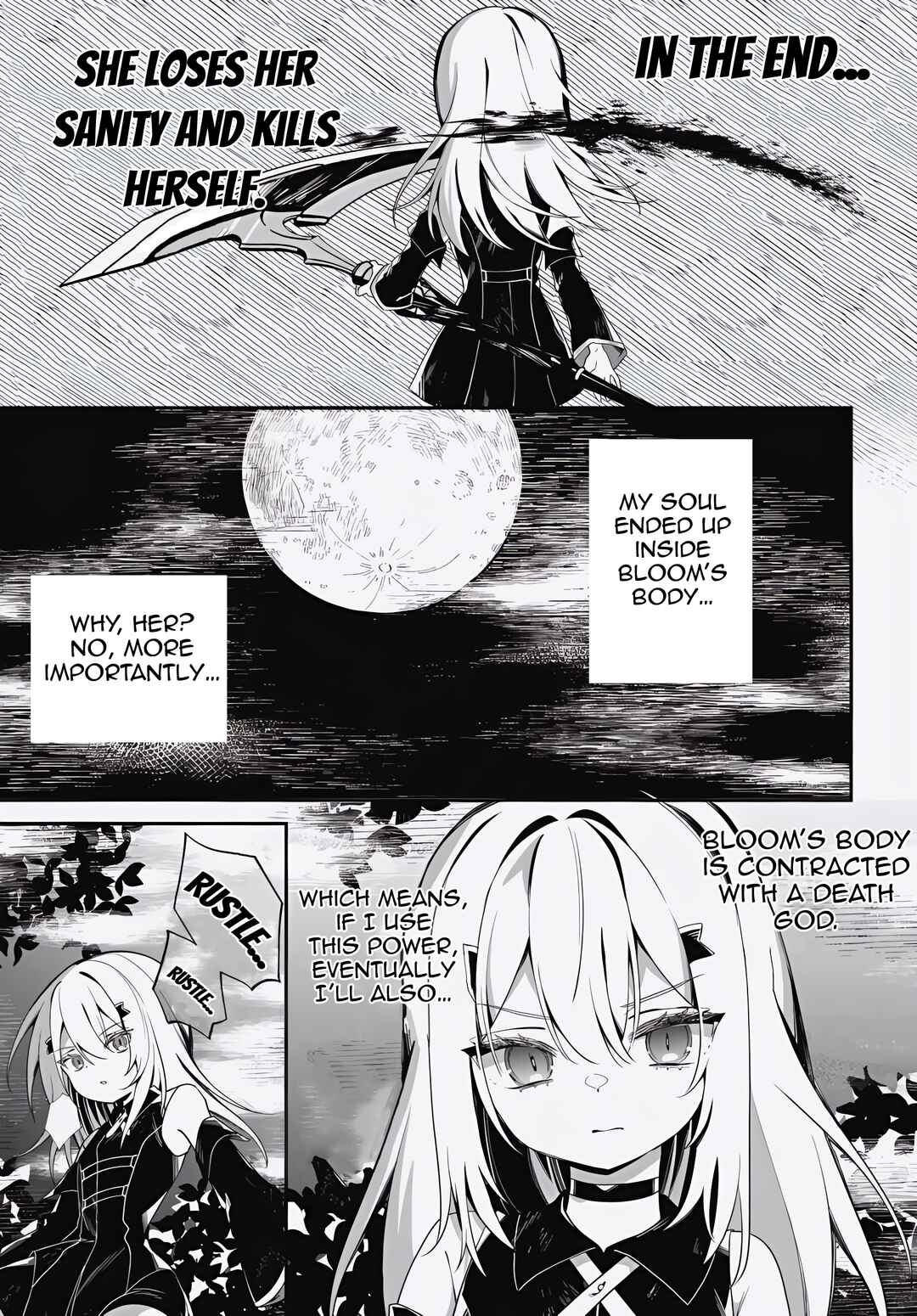 Shinigami Shoujo wa Kage kara Oshi o Nagametai: Akuyaku ni TS Tensei Shita kedo, Kossori Gensaku Chara o Kansatsu Shi ni Ikimasu! Chapter 1 - Page 15