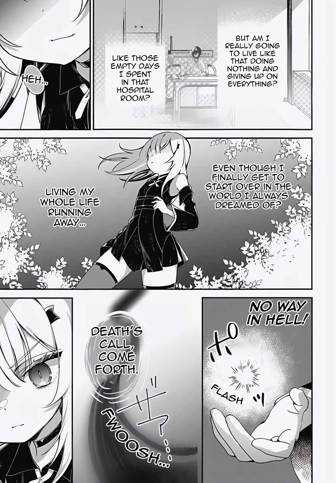 Shinigami Shoujo wa Kage kara Oshi o Nagametai: Akuyaku ni TS Tensei Shita kedo, Kossori Gensaku Chara o Kansatsu Shi ni Ikimasu! Chapter 1 - Page 17