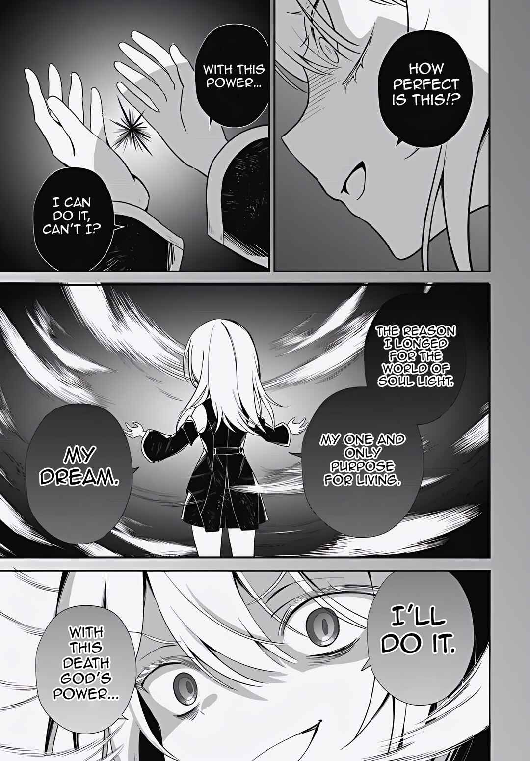 Shinigami Shoujo wa Kage kara Oshi o Nagametai: Akuyaku ni TS Tensei Shita kedo, Kossori Gensaku Chara o Kansatsu Shi ni Ikimasu! Chapter 1 - Page 25