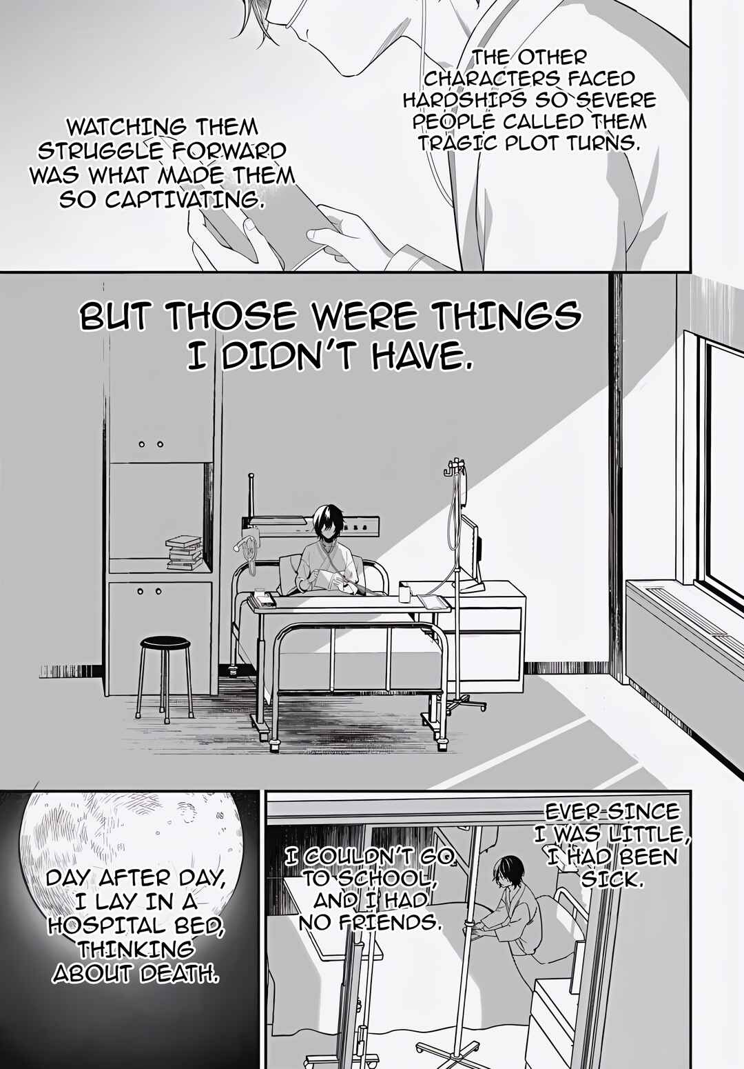 Shinigami Shoujo wa Kage kara Oshi o Nagametai: Akuyaku ni TS Tensei Shita kedo, Kossori Gensaku Chara o Kansatsu Shi ni Ikimasu! Chapter 1 - Page 5